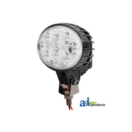 A & I Products Work Lamp, LED; Oval, Flood 6" x6" x4" A-WL956